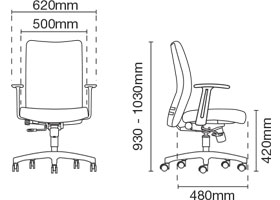 ergo layout fabric | Keno Design