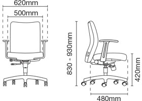 ergo layout fabric | Keno Design
